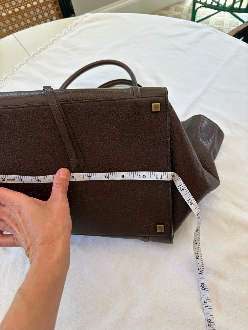 Celine Leather Luggage Phantom Medium - Picture 16 of 16